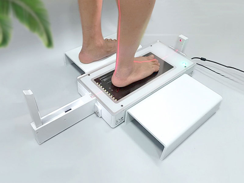 The application of 3D scanning of the soles of the feet