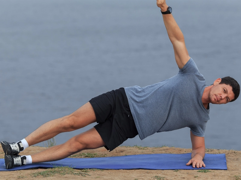 پلانک جانبی (Side Plank)