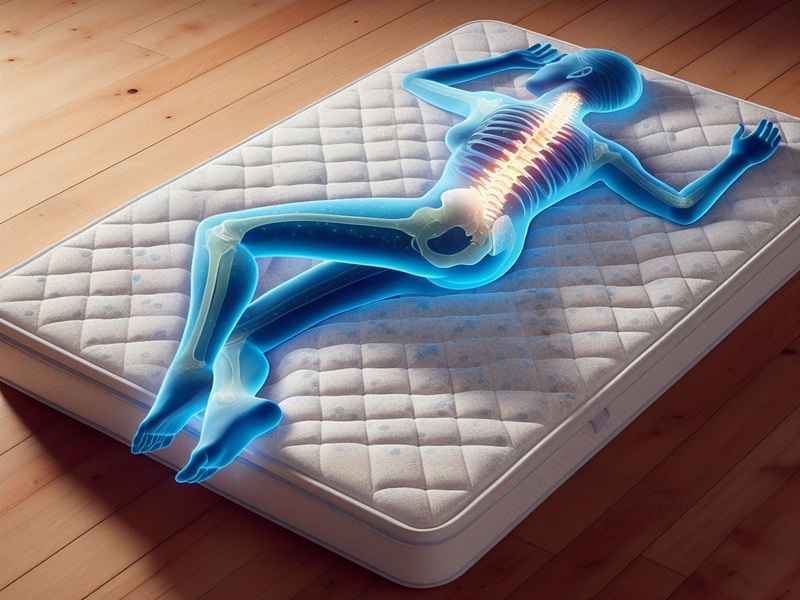 پیشگیری و اصلاح قوز کمر با روش‌های خواب