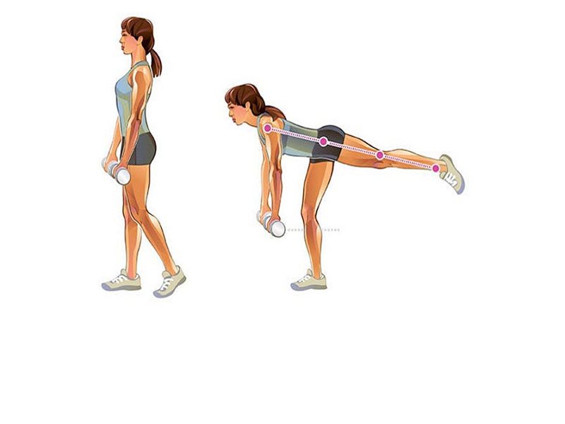 رومانیایی ددلیفت تک پا (Single-Leg Romanian Deadlift